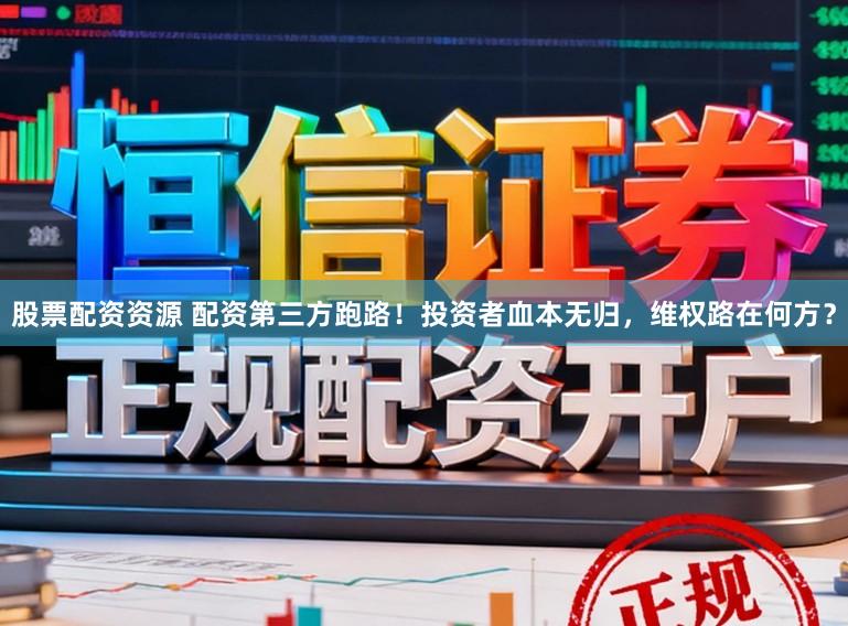 股票配资资源 配资第三方跑路！投资者血本无归，维权路在何方？
